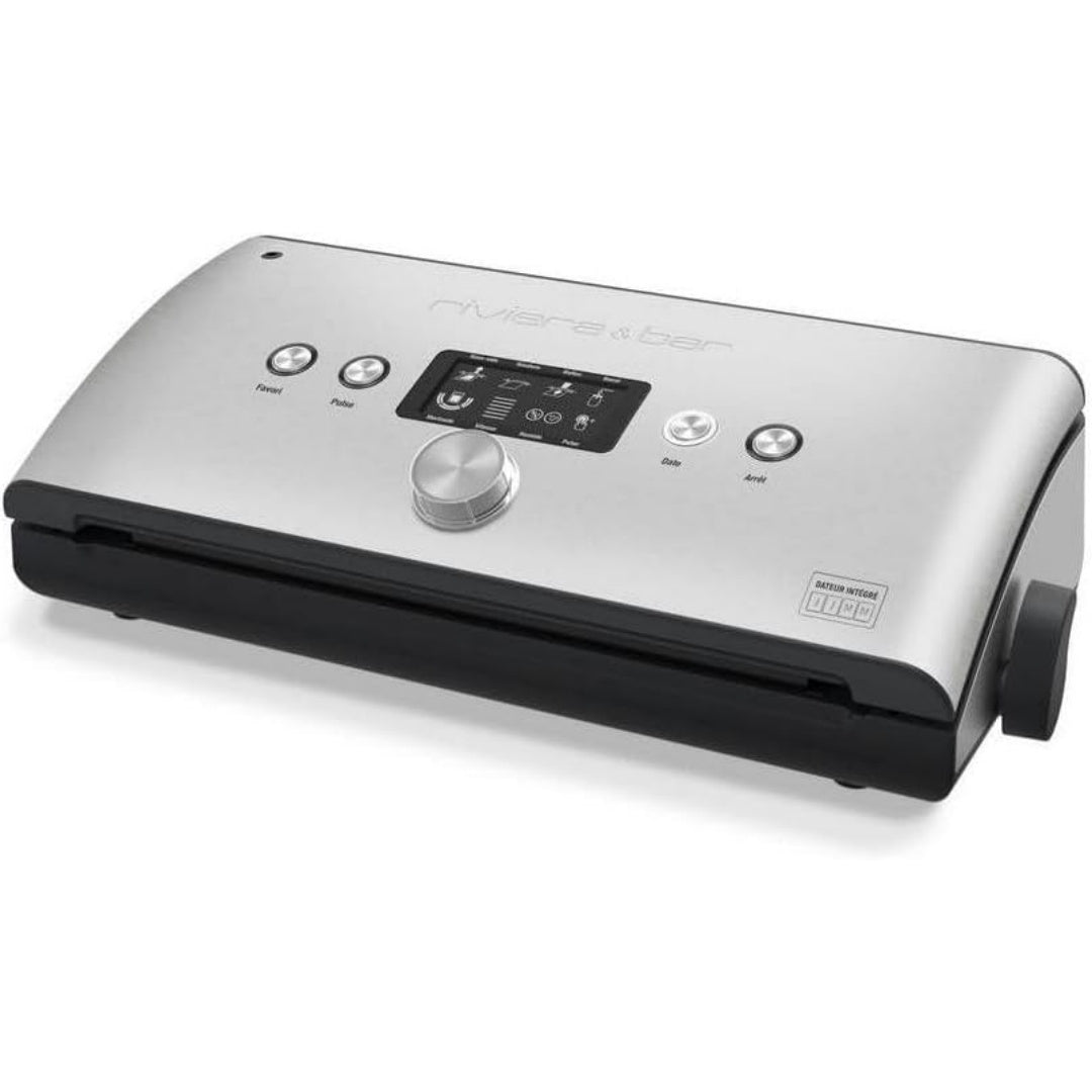 Machine de mise sous vide avec une vitesse reglable
