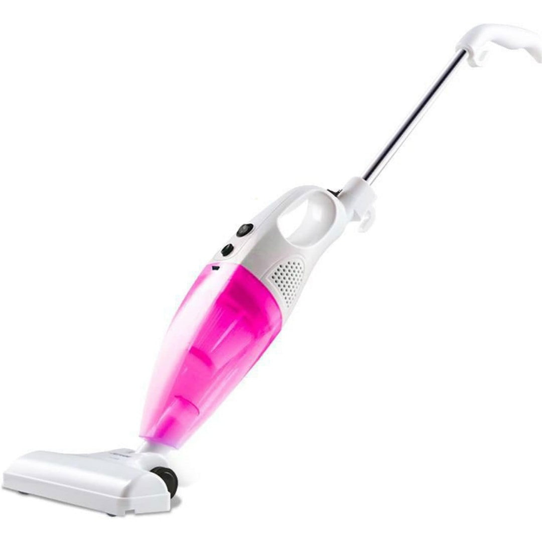Aspirateur a main, coloris rouge, avec la collecte des poils