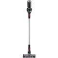 Aspirateur balai, coloris noir et rouge, avec la collecte sans sac