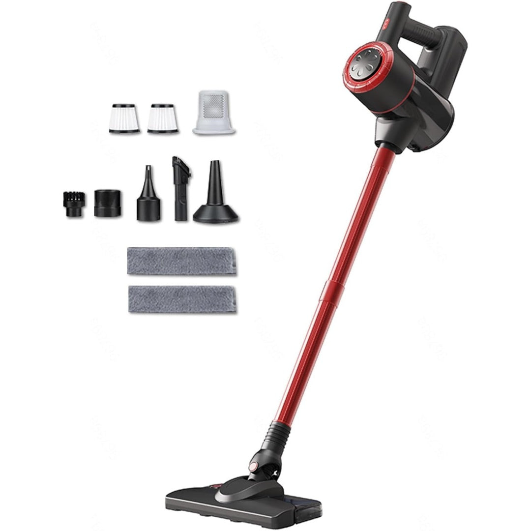 Aspirateur a main avec un format compact et l'entretien du parquet