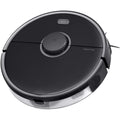 Robot de nettoyage des sols associant le nettoyage automatise des sols au coloris noir et gris