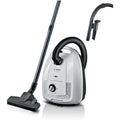 Aspirateur traineau alliant la collecte avec sac et l'entretien du parquet